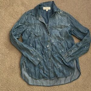 “Cloth & Stone- Made with love for Anthropologie Button Down size XS”